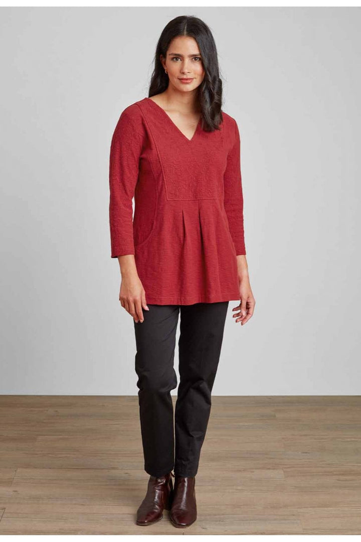 TASHI TUNIC | COL=CHILLI