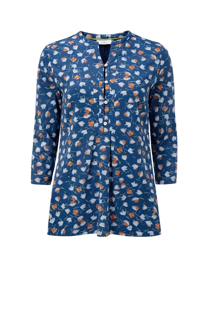 TAYLA TUNIC STELLA PRINT | COL=BLUEBERRY