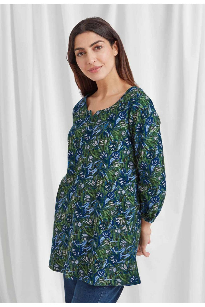 THEA TUNIC CROCUS PRINT | COL=MULTI