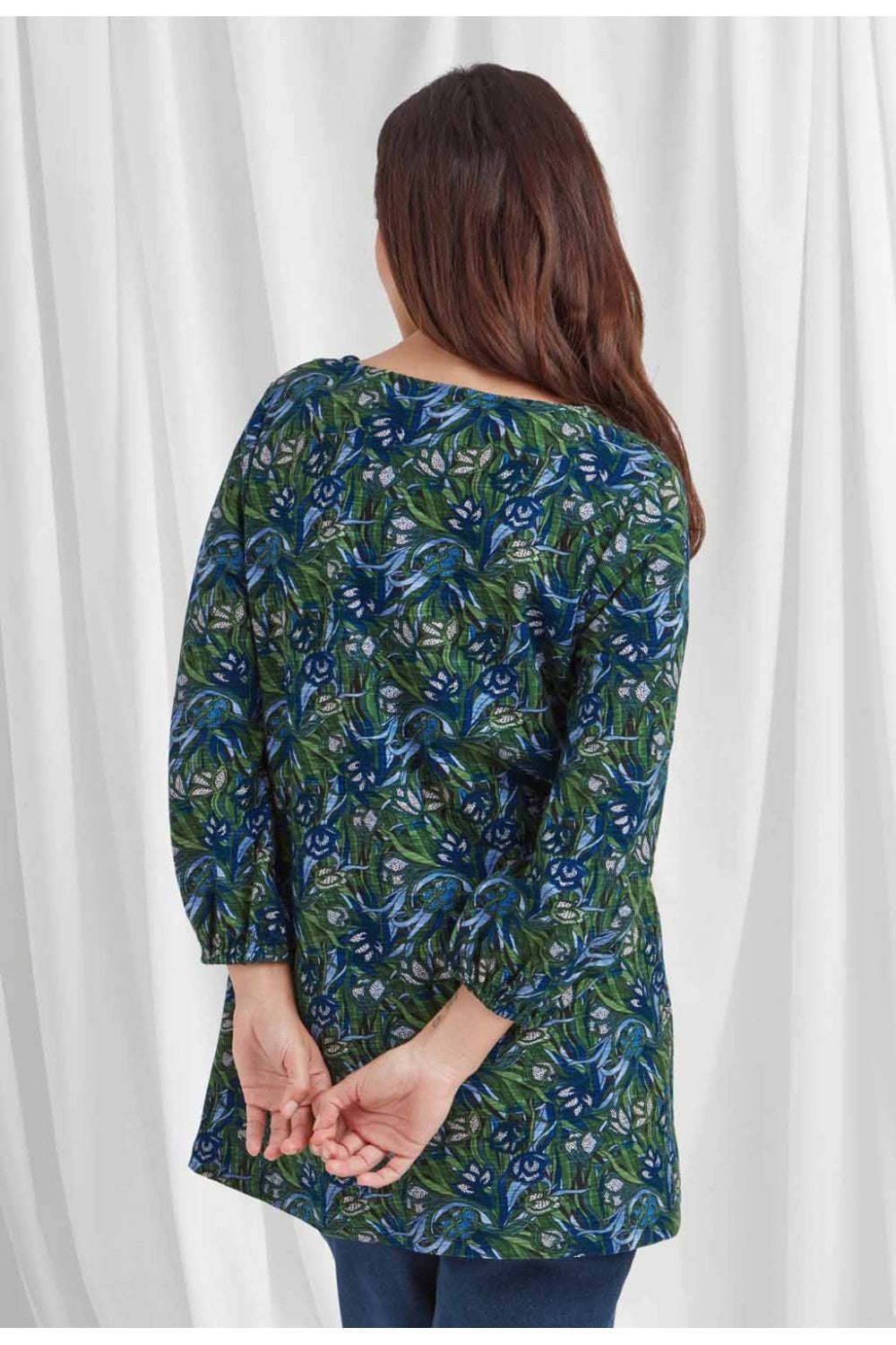 THEA TUNIC CROCUS PRINT | COL=MULTI
