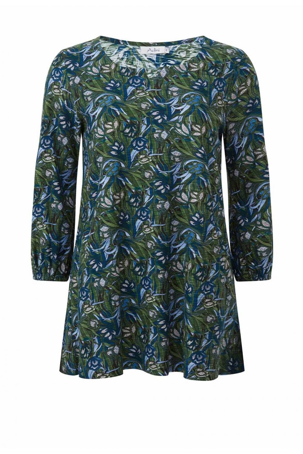 THEA TUNIC CROCUS PRINT | COL=MULTI