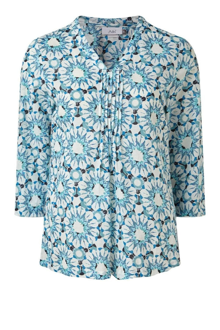 UMA BLOUSE MAISIE PRINT | COL=GLASS BLUE