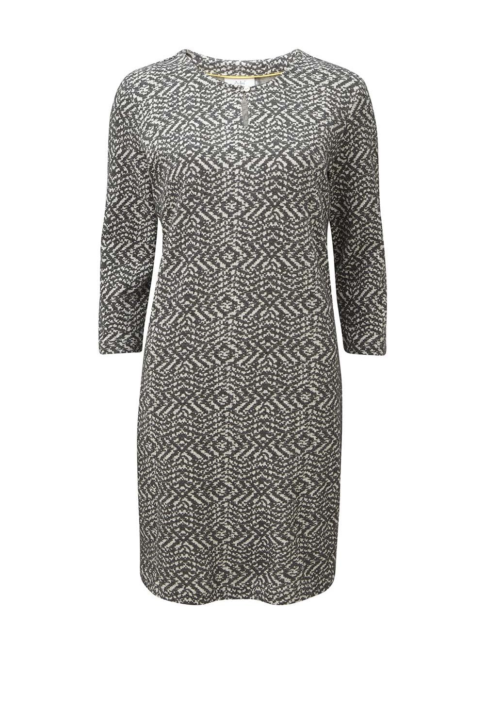 UNA DRESS GRADUATE WEAVE | COL=GRAPHITE