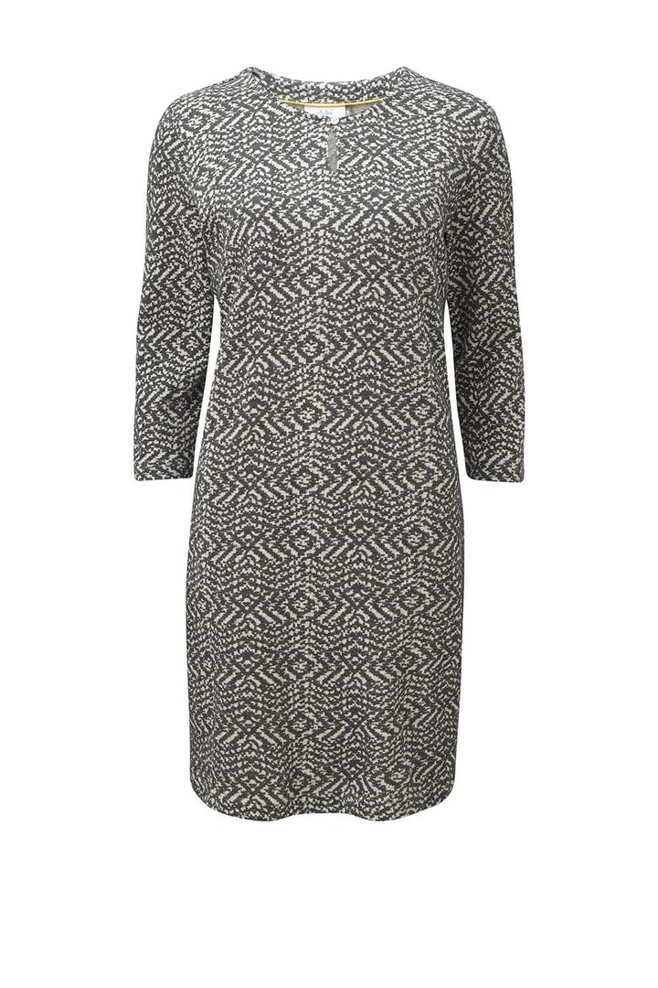 UNA DRESS GRADUATE WEAVE | COL=GRAPHITE
