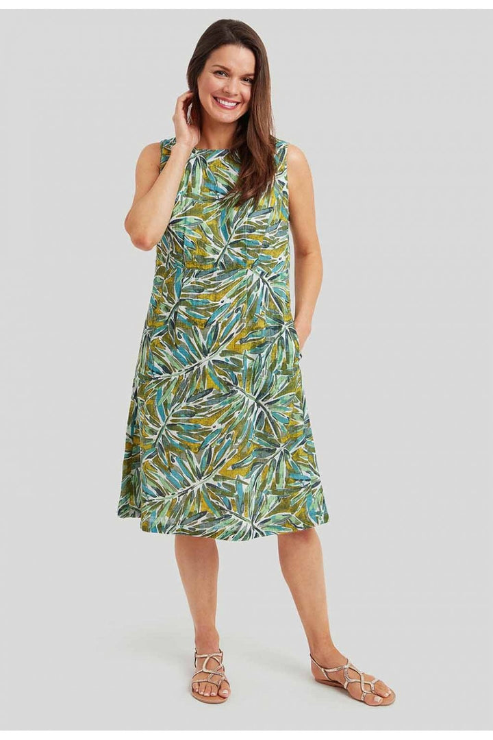 VALARIE DRESS | COL=GREEN