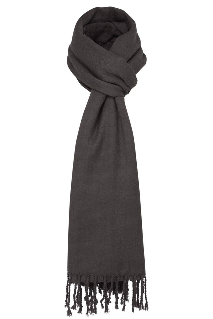 WOOL SHAWL | COL=CHARCOAL