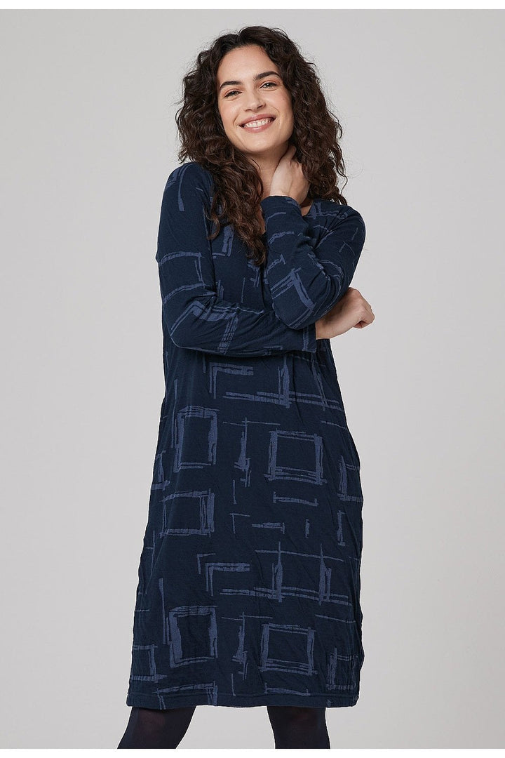 YARA DRESS | COL=BLUE MIX