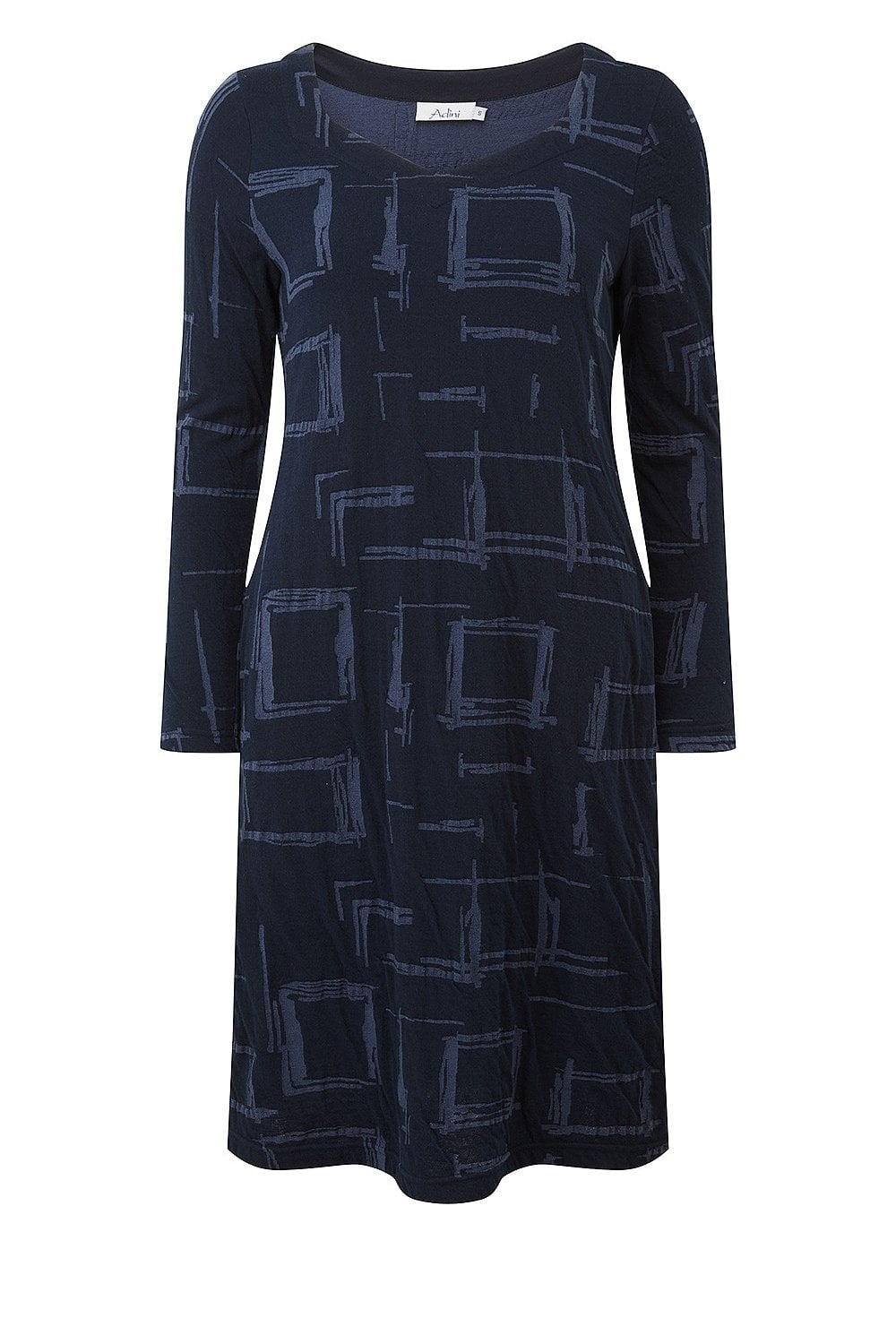 YARA DRESS | COL=BLUE MIX