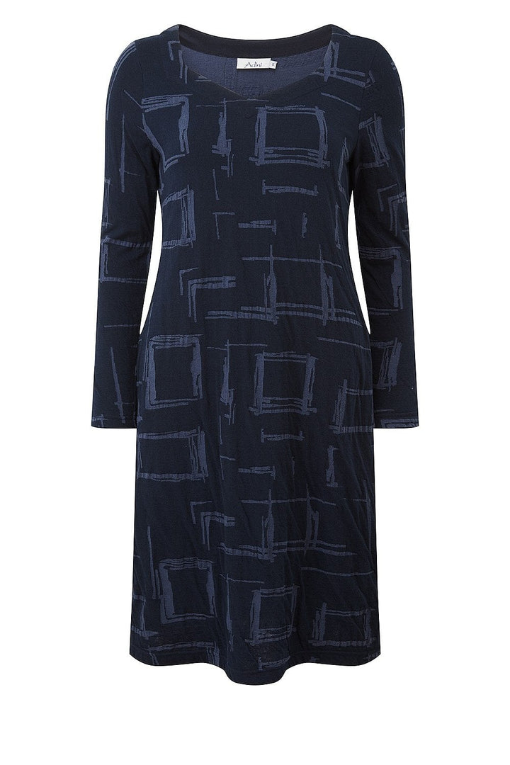 YARA DRESS | COL=BLUE MIX