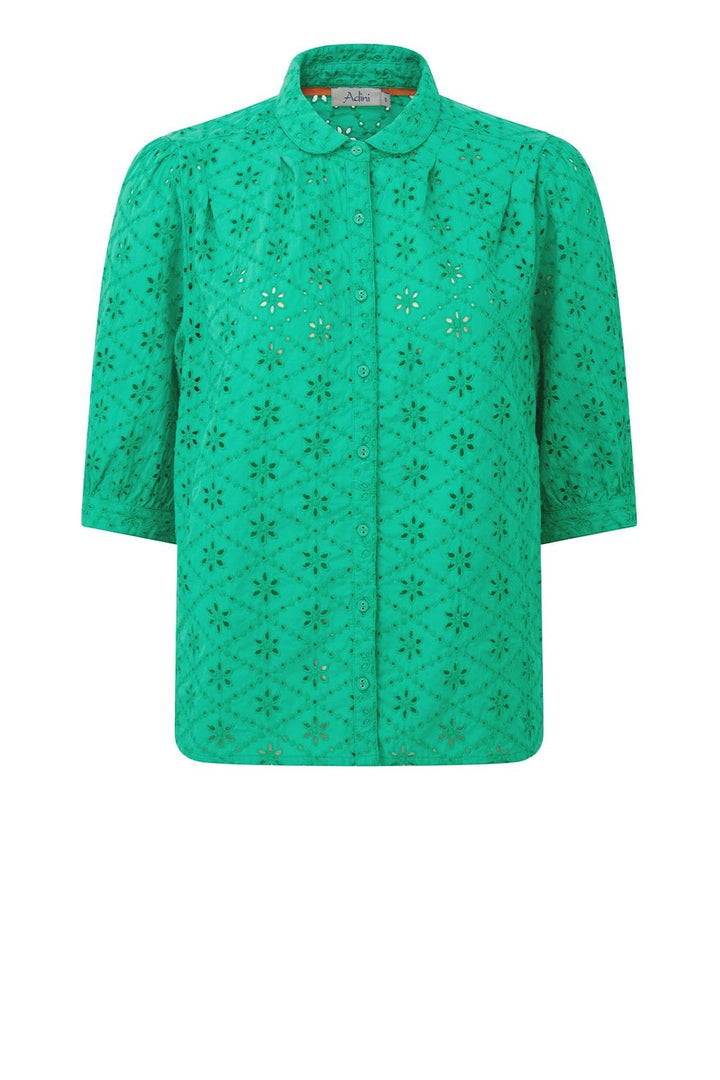 YUZENA EMBR TOP | COL=SIMPLY GREEN