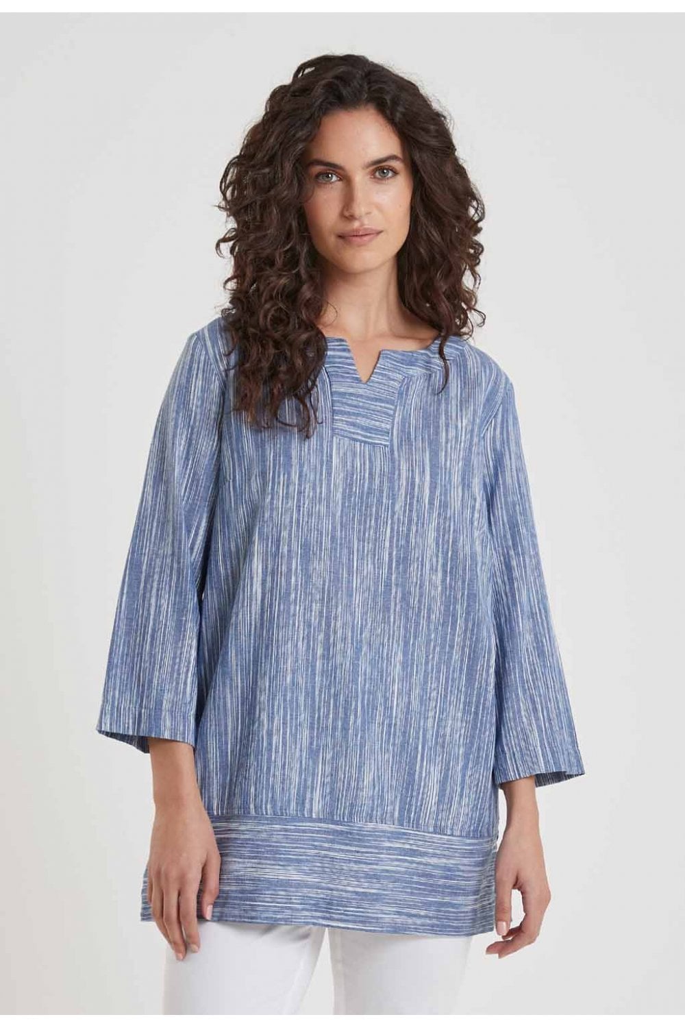 ZOE TUNIC | COL=BLUE