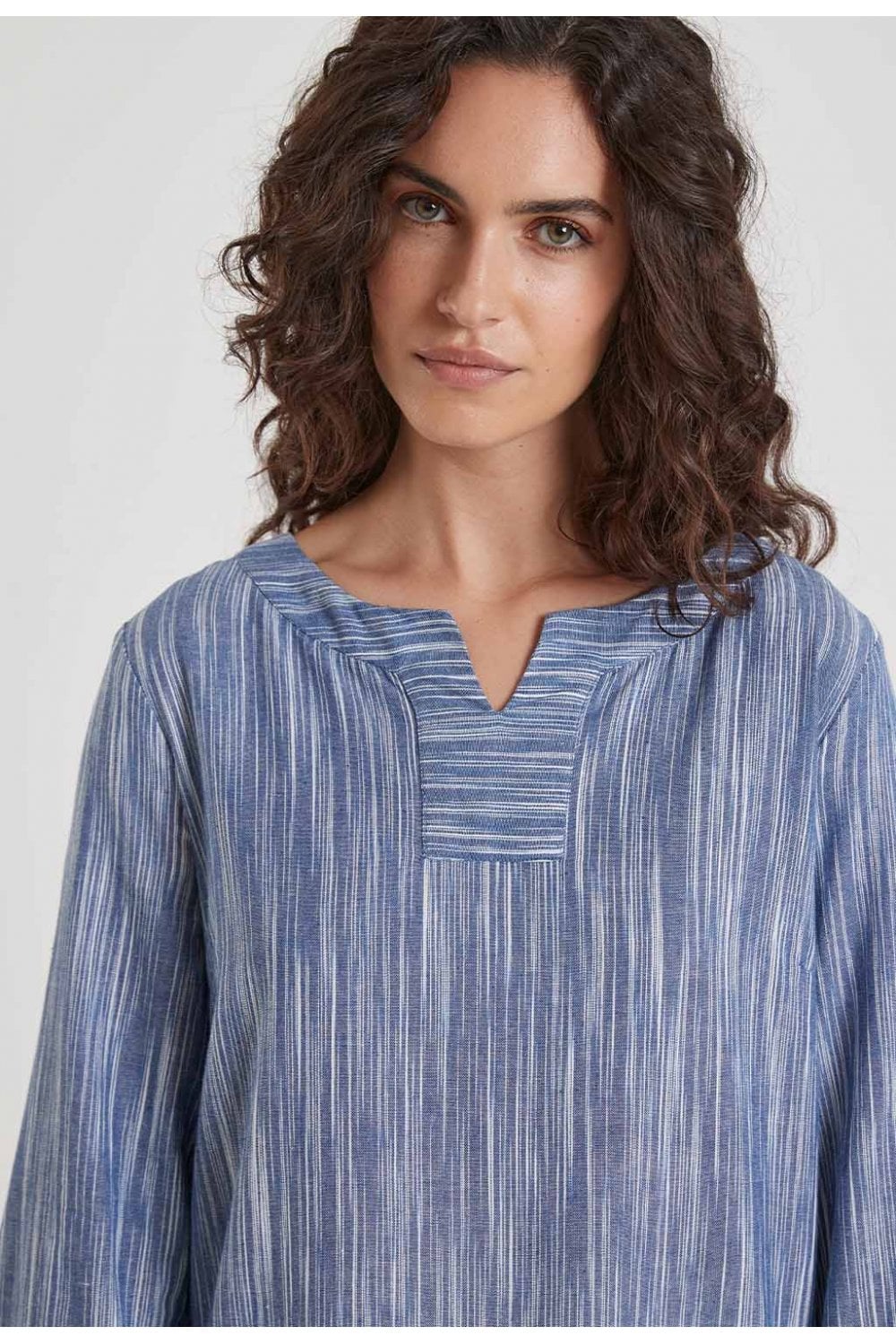 ZOE TUNIC | COL=BLUE