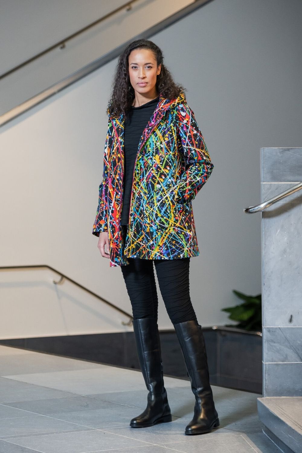 ANNA NOX MULTI PRINT JACKET | COL=MULTI