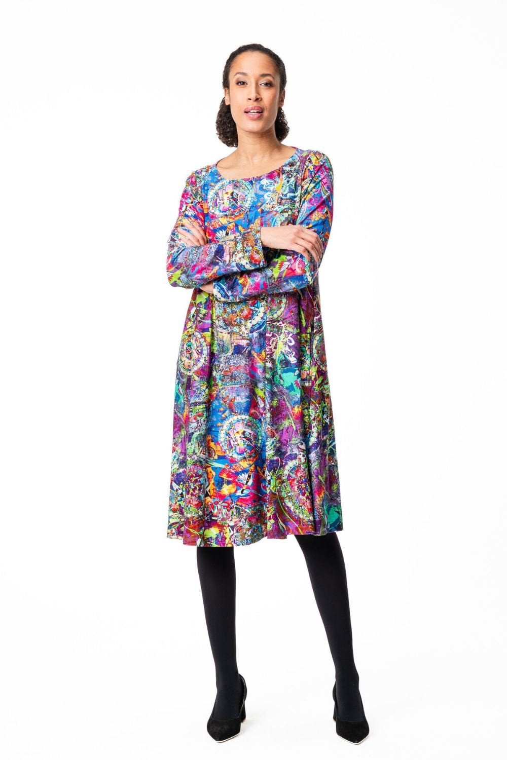 FIORESA GREAT RONDA DRESS | COL=MULTI