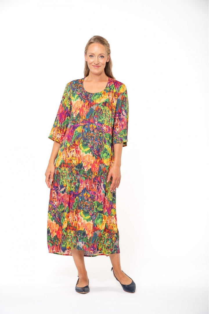 NORIKO BOBOLI DRESS | COL=MULTI