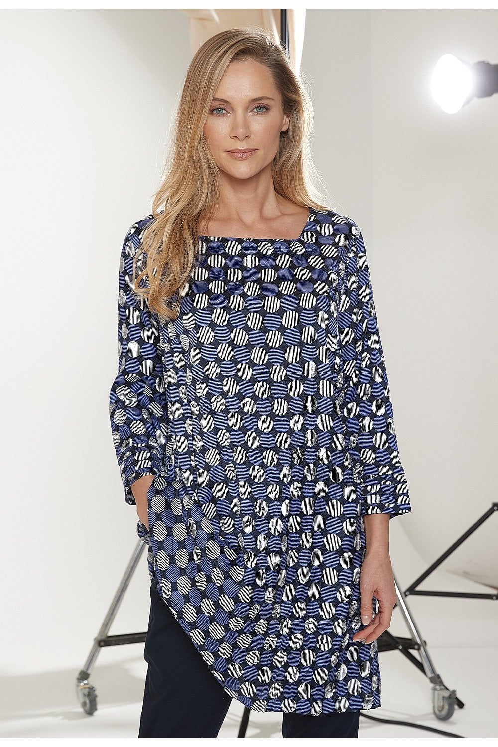 ALYSSA TUNIC | COL=INDIGO