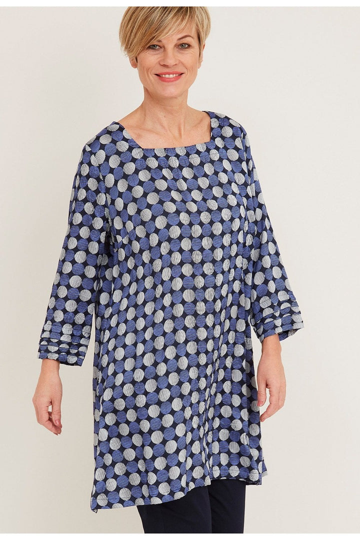 ALYSSA TUNIC | COL=INDIGO