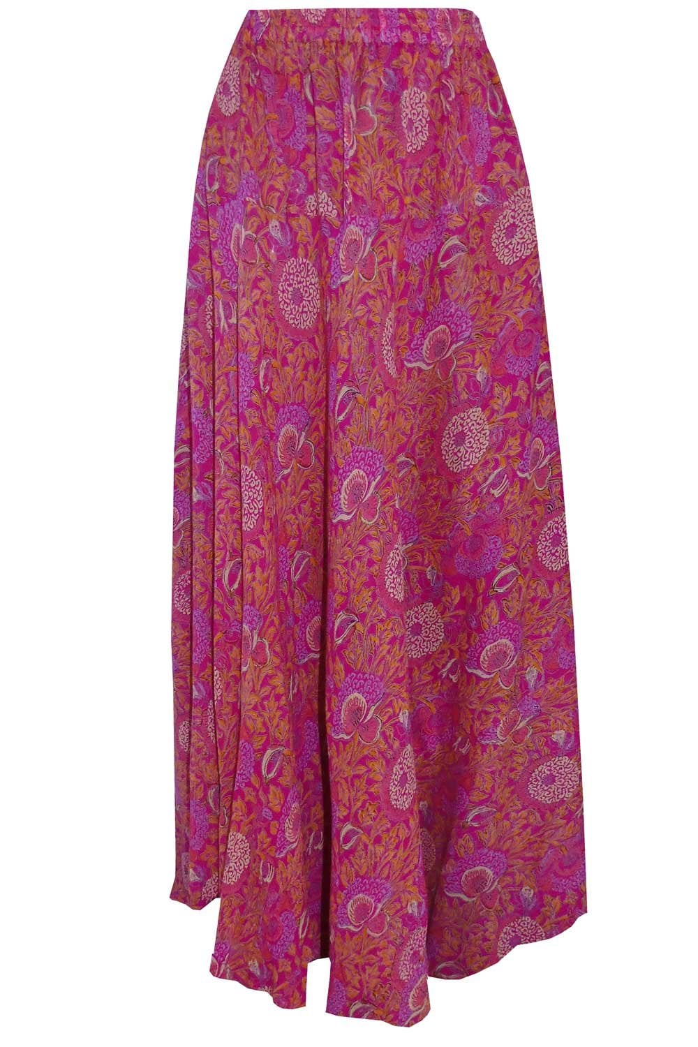 JAPONICA PINK YOKE SKIRT | COL=PINK