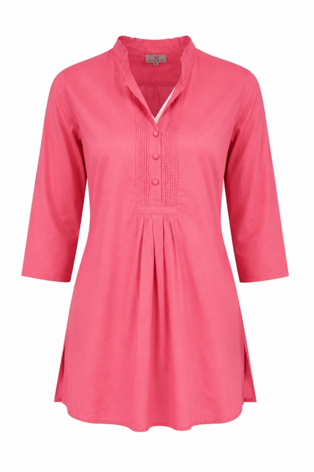 ANOKHI SMOCK COTTON TUNIC | COL=SORBET