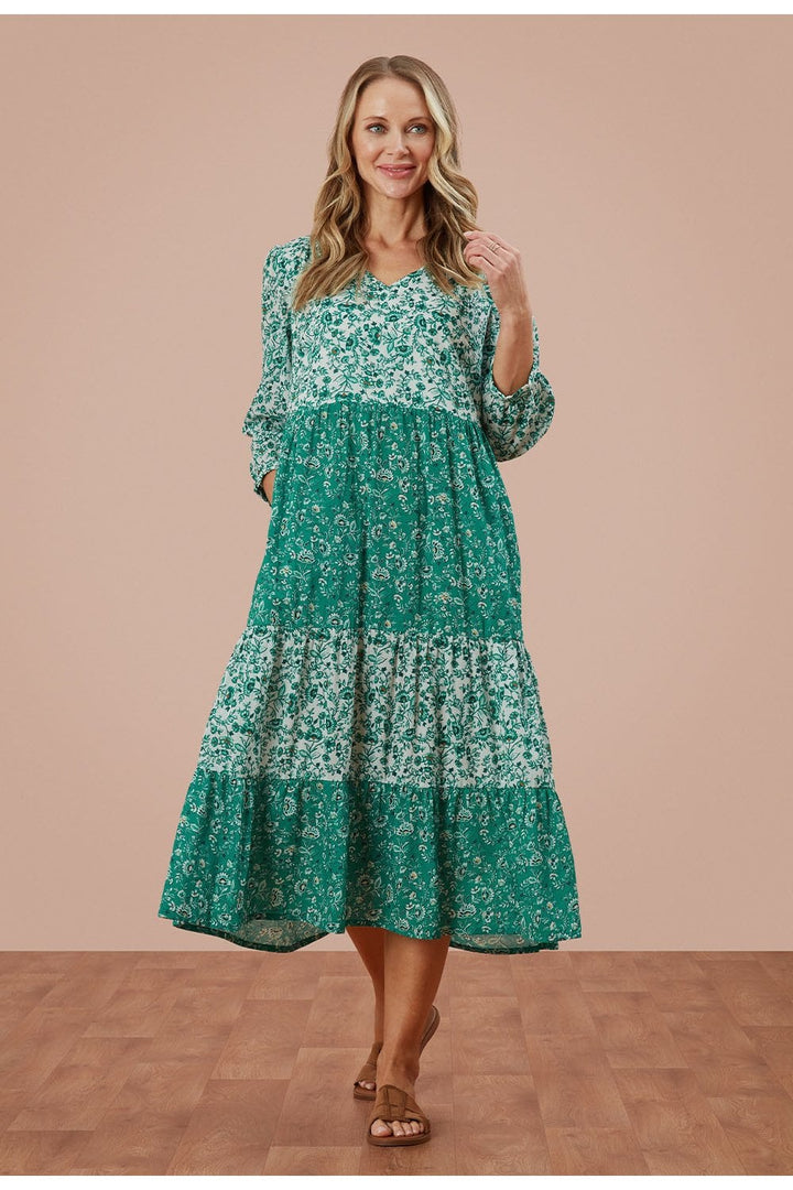 ASHARA DRESS | COL=MULTI