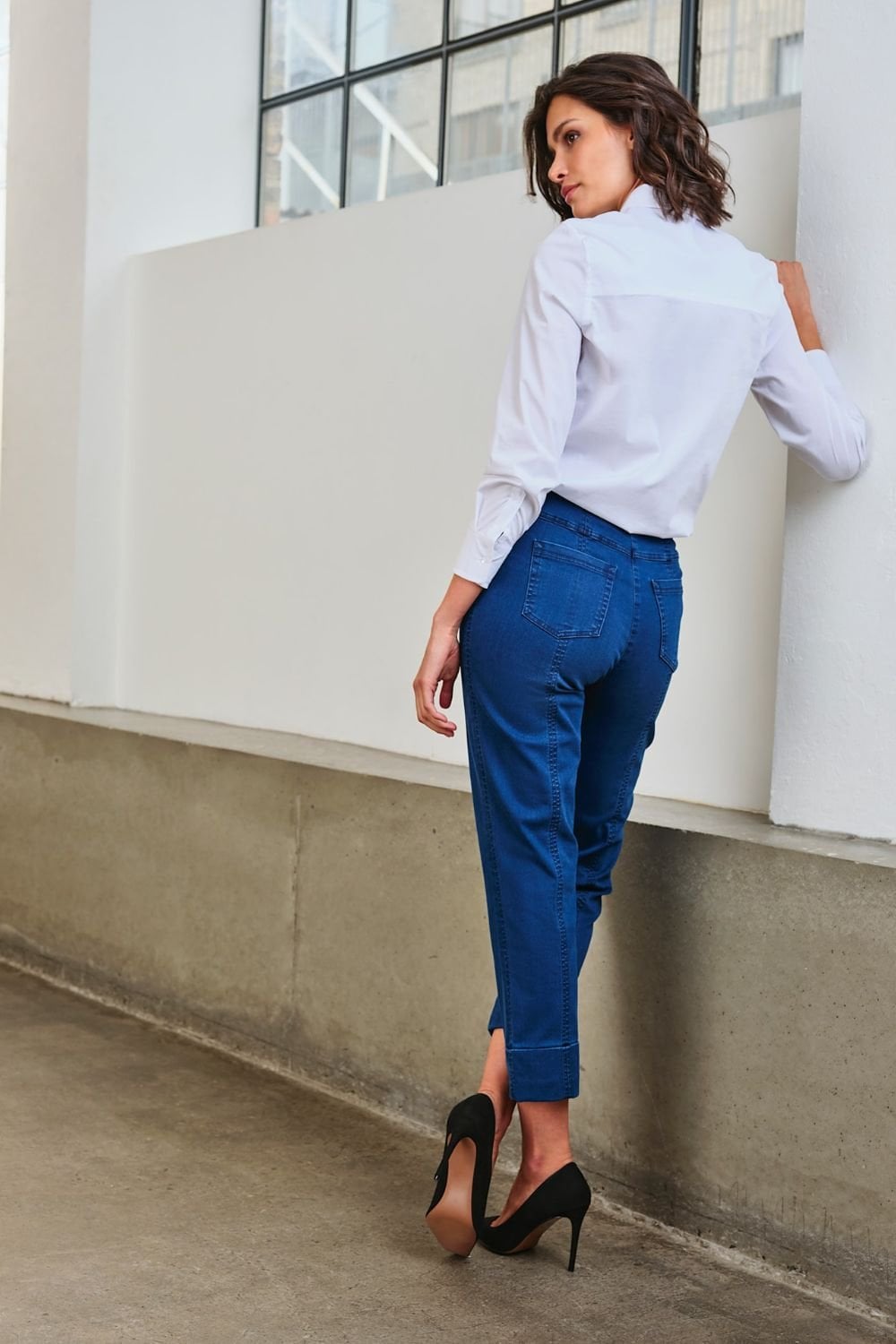 BELLA 7/8  CROP JEAN 09 | COL=DENIM 64