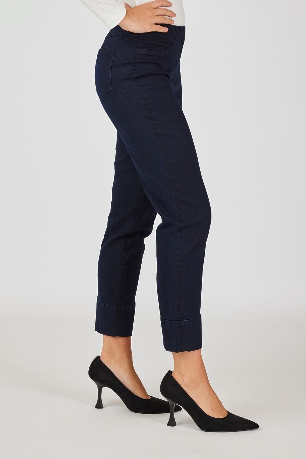 BELLA 7/8  CROP JEAN 09 | COL=DARK DENIM 69