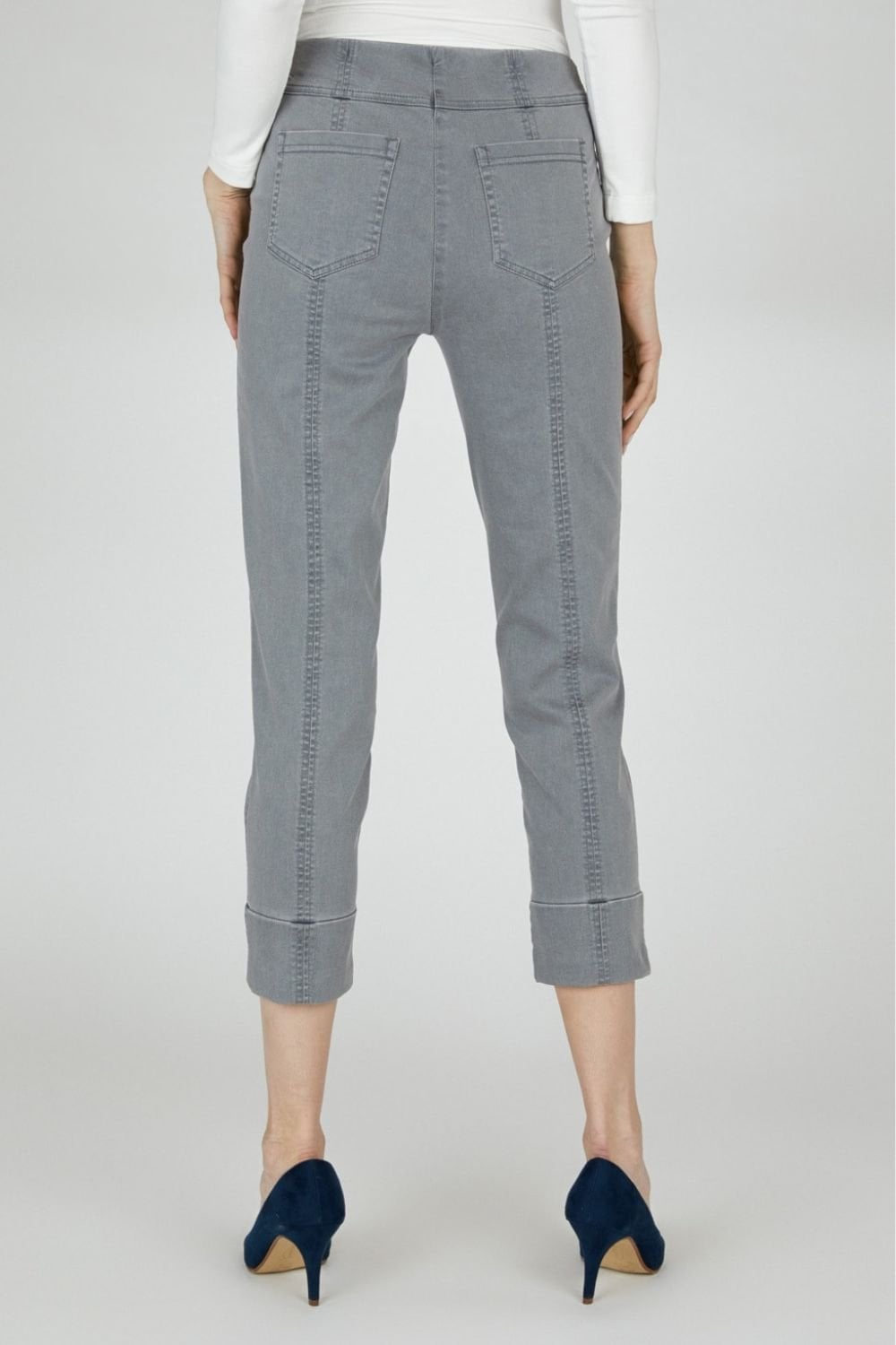 BELLA 7/8  CROP JEAN 09 | COL=GREY 95