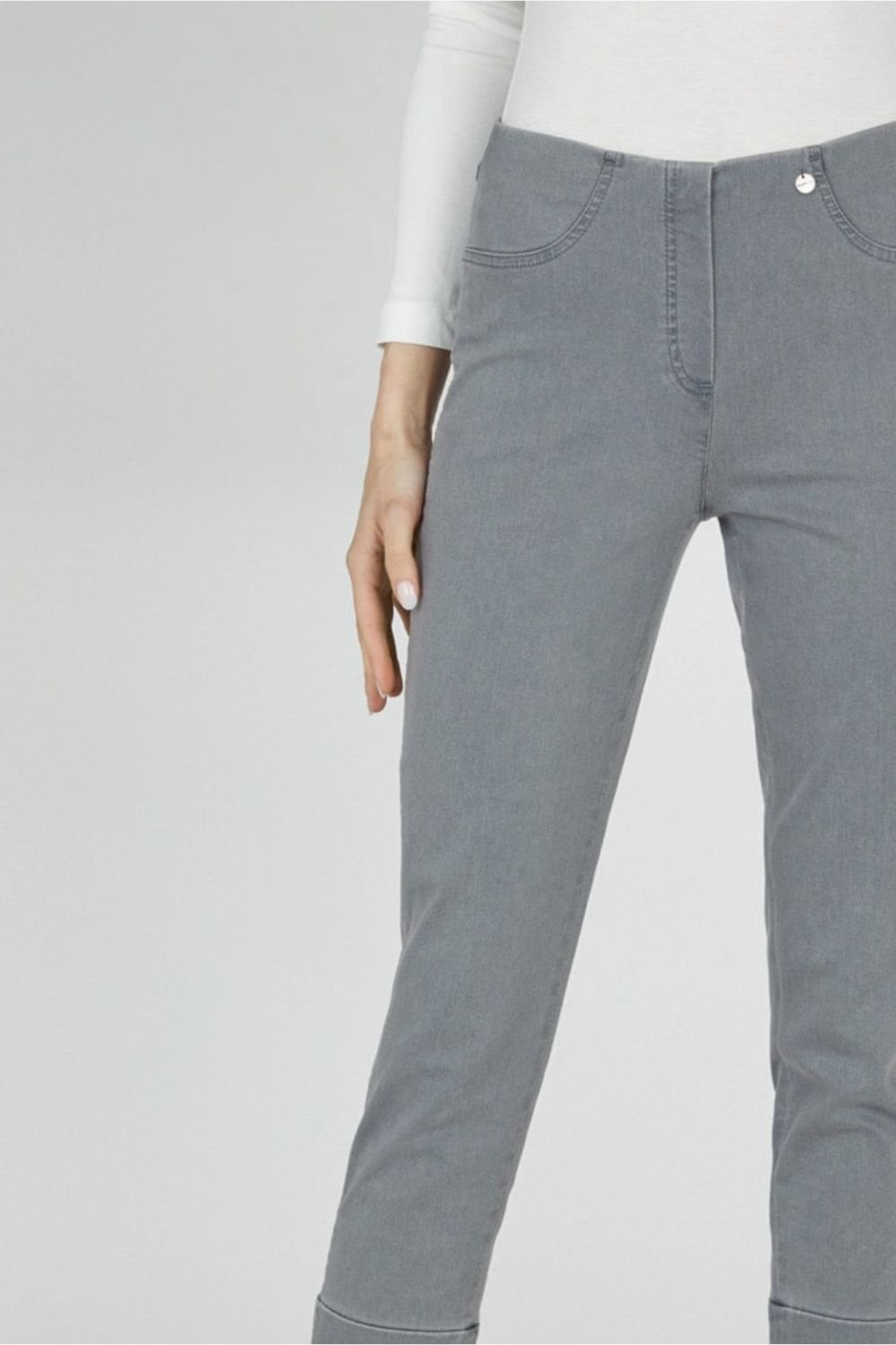BELLA 7/8  CROP JEAN 09 | COL=GREY 95