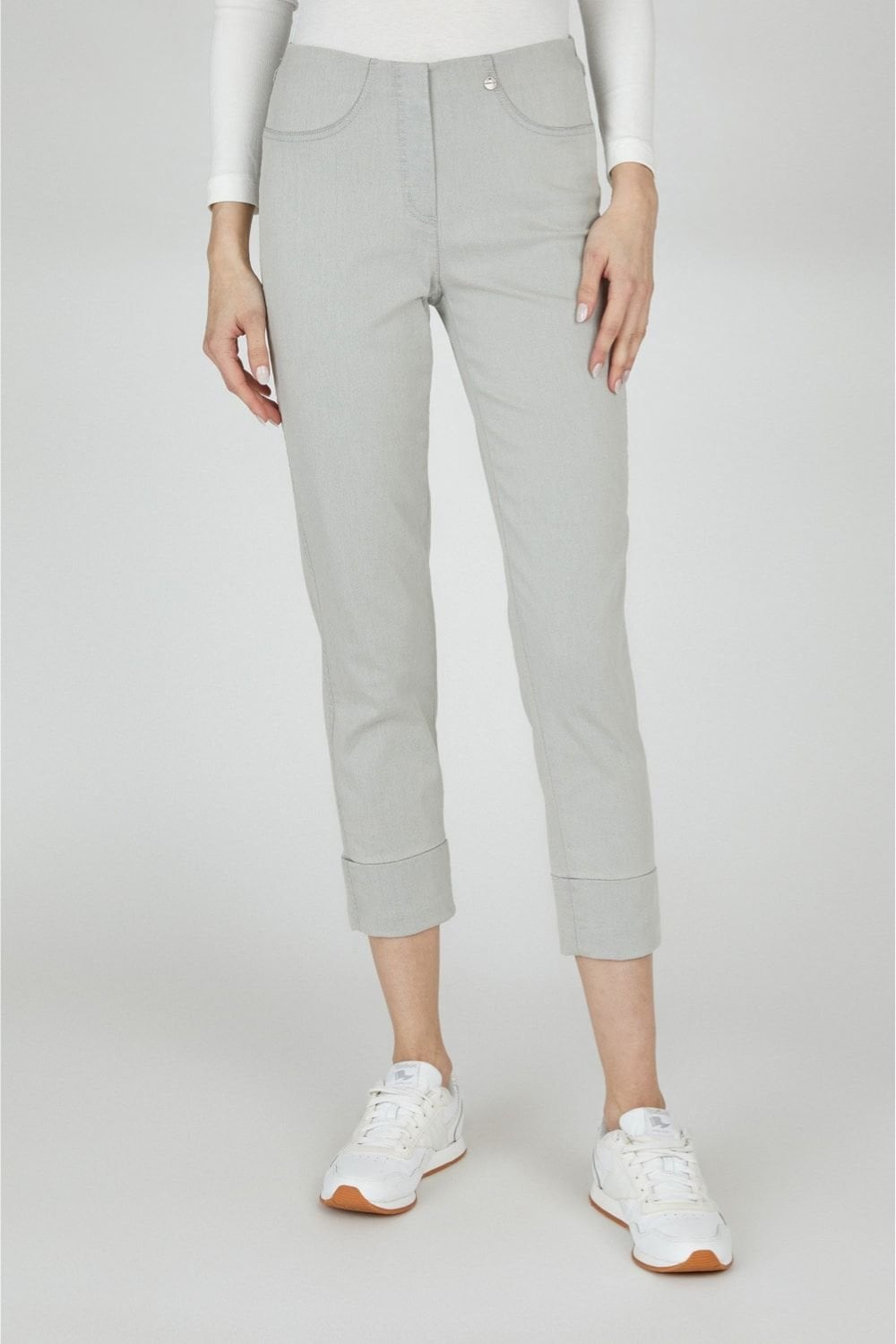 BELLA 7/8  CROP JEAN 09 | COL=GREY 91