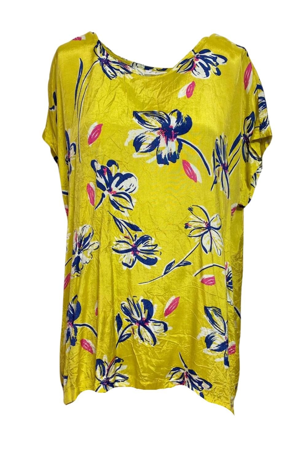 MAIA PRINT TOP | COL=MANGO