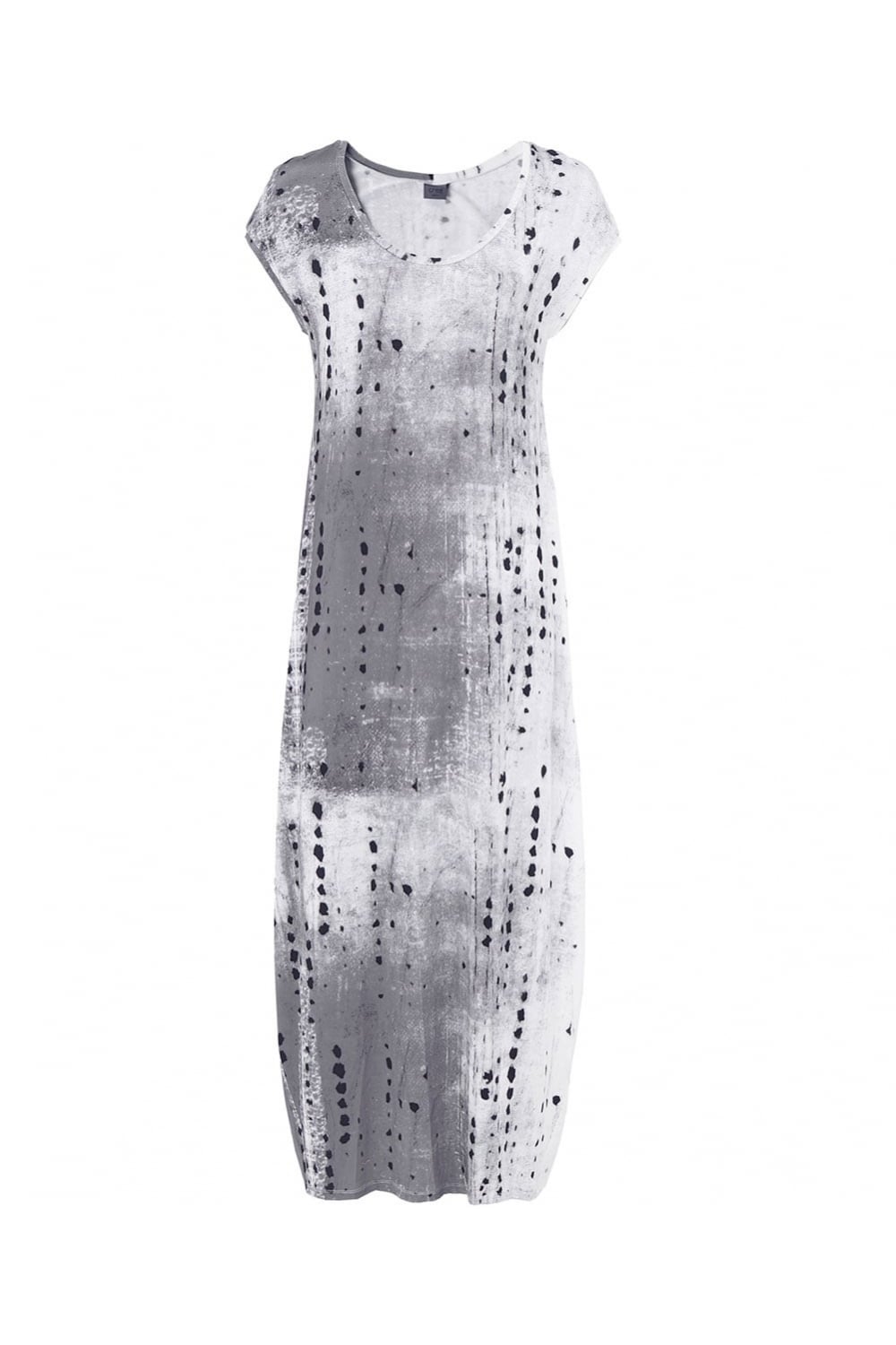ROBE SLEEVELESS DRESS | COL=GREY