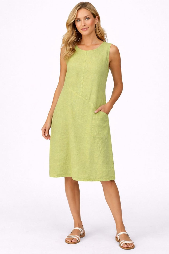 POCKET DRESS | COL=ABSINTHE