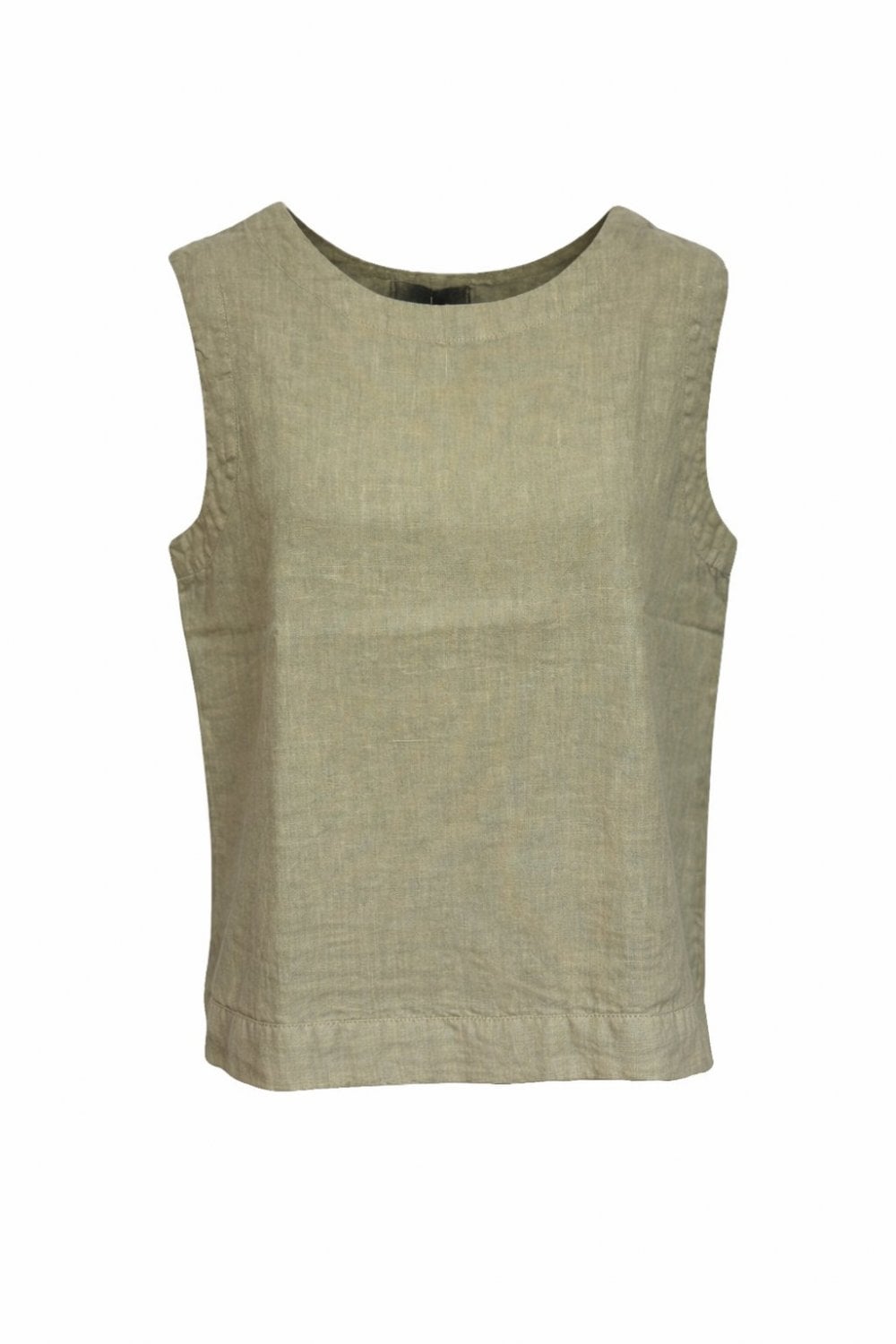 SHELL SLEEVELESS TOP | COL=RYE