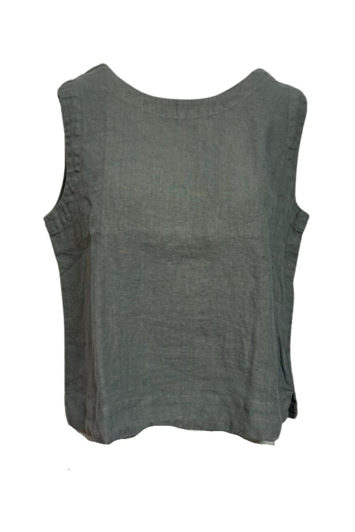 SHELL SLEEVELESS TOP