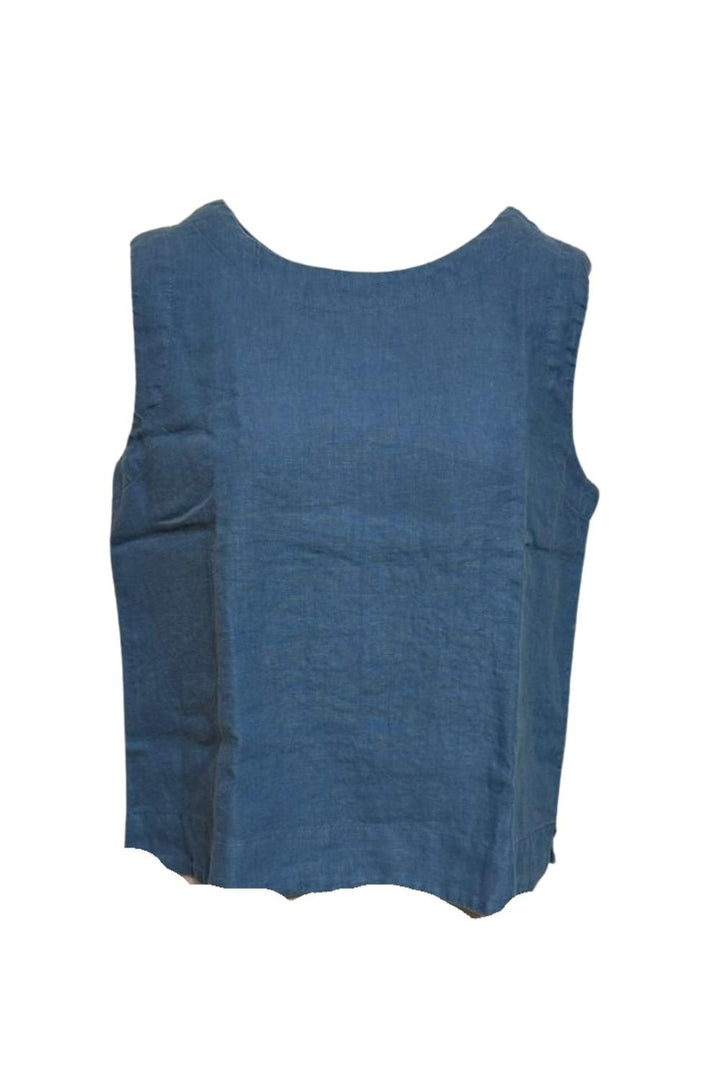 SHELL SLEEVELESS TOP