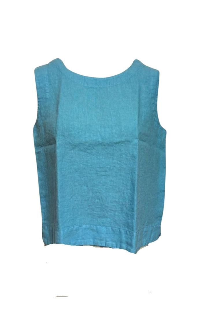 SHELL SLEEVELESS TOP