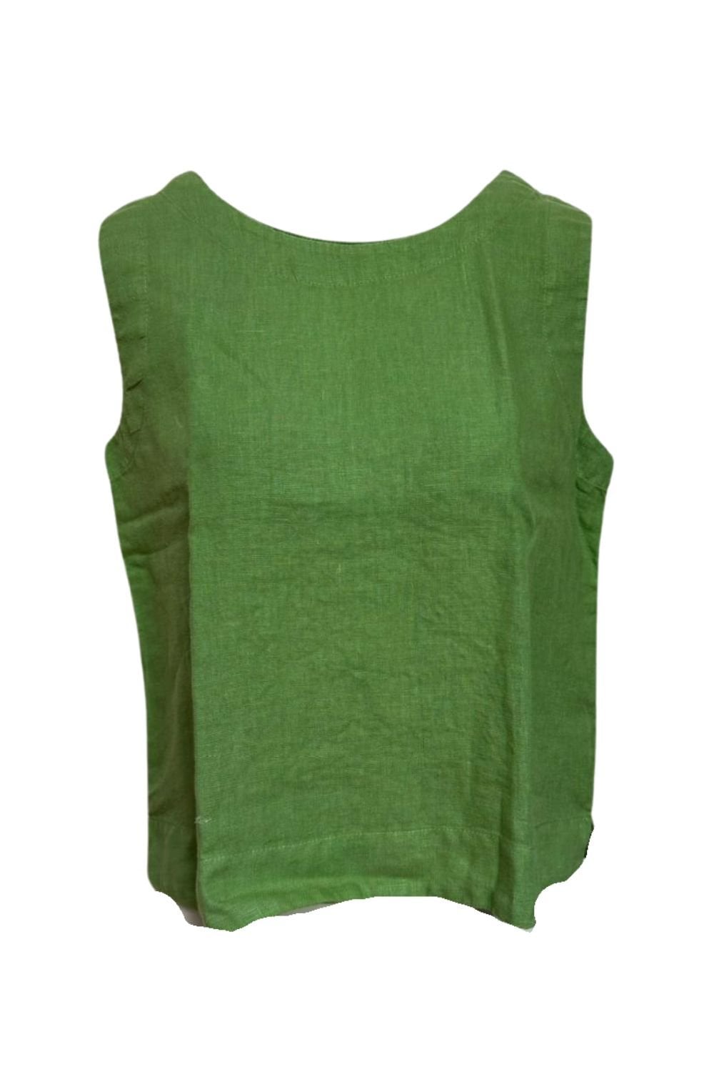 SHELL SLEEVELESS TOP