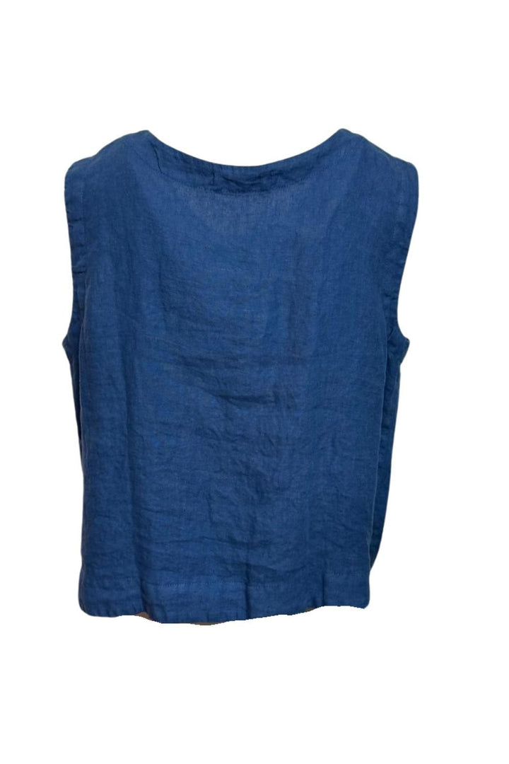 SHELL SLEEVELESS TOP