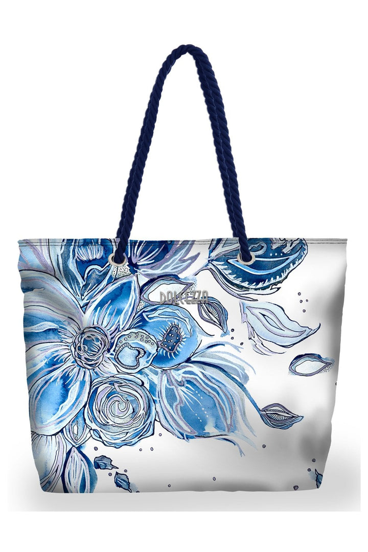 BLUE FLOWERS BAG | COL=BLUE