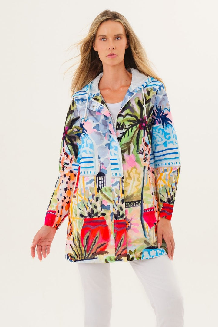CHEETA IN THE CITY RAINCOAT | COL=MULTI