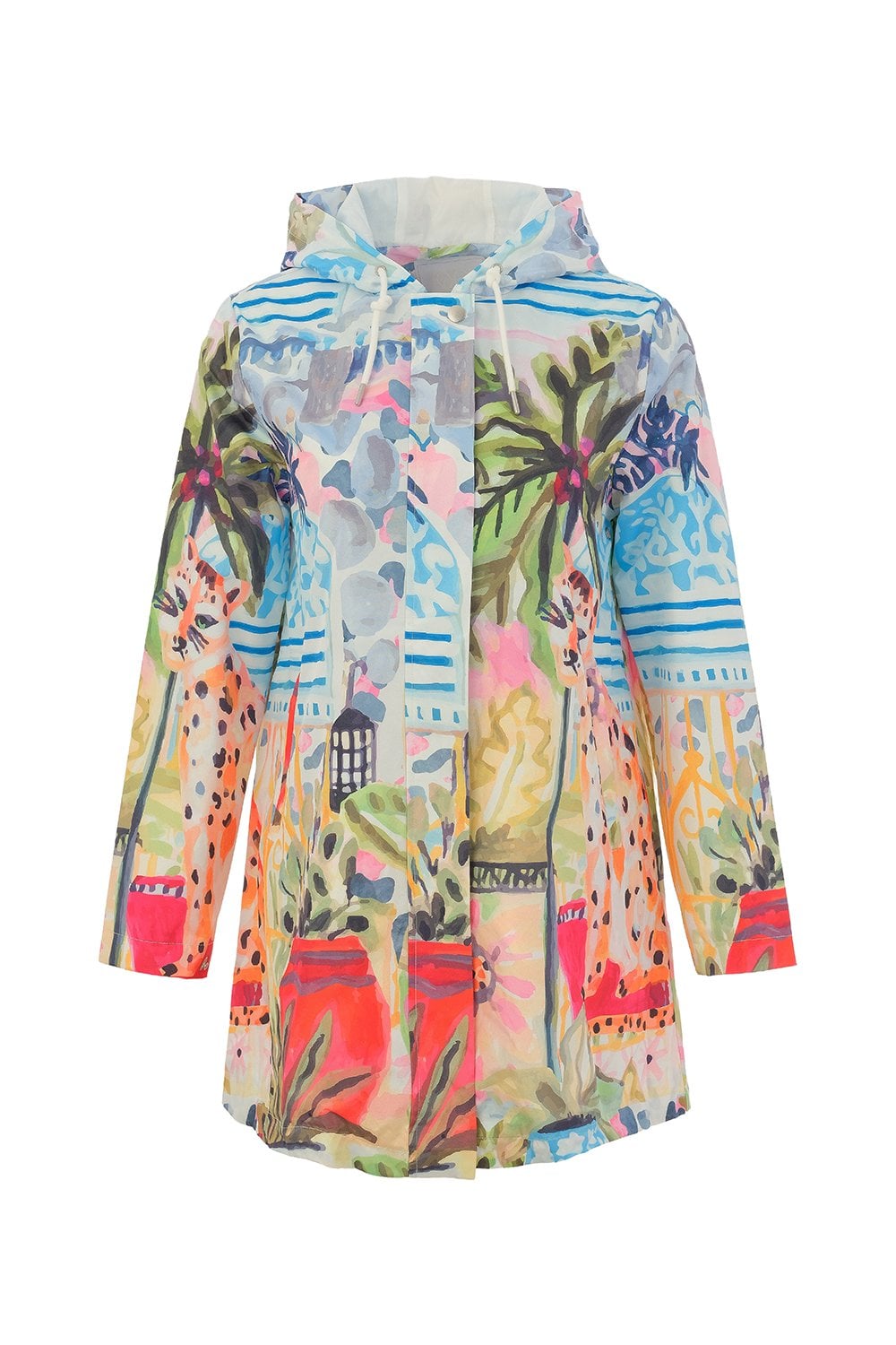 CHEETA IN THE CITY RAINCOAT | COL=MULTI