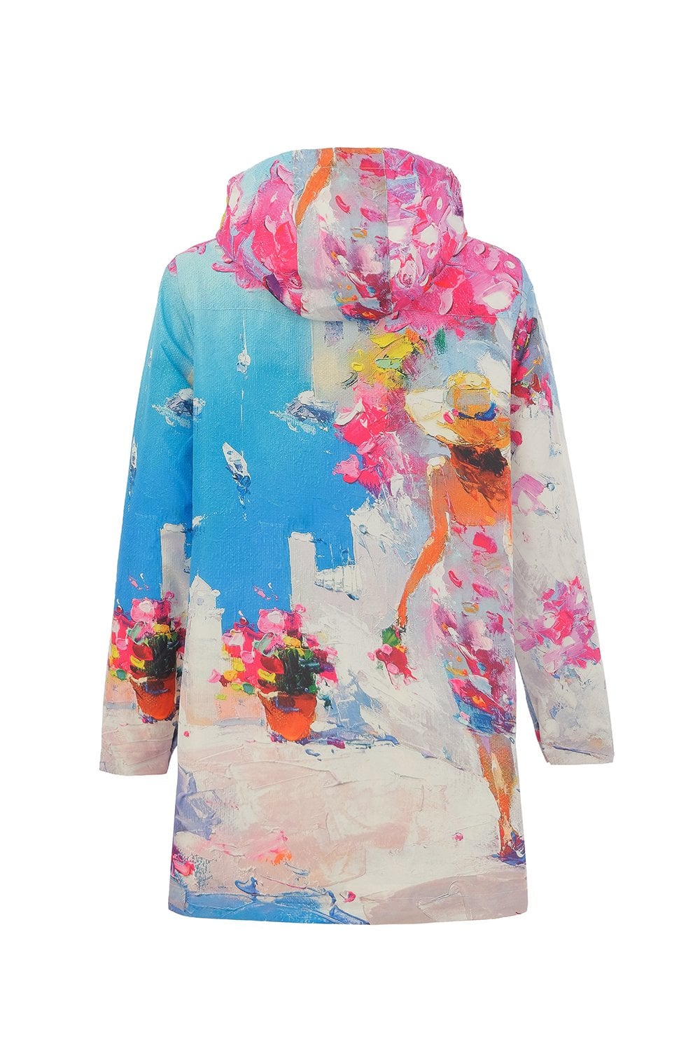 SANTORINI SUMMER RAINCOAT | COL=MULTI