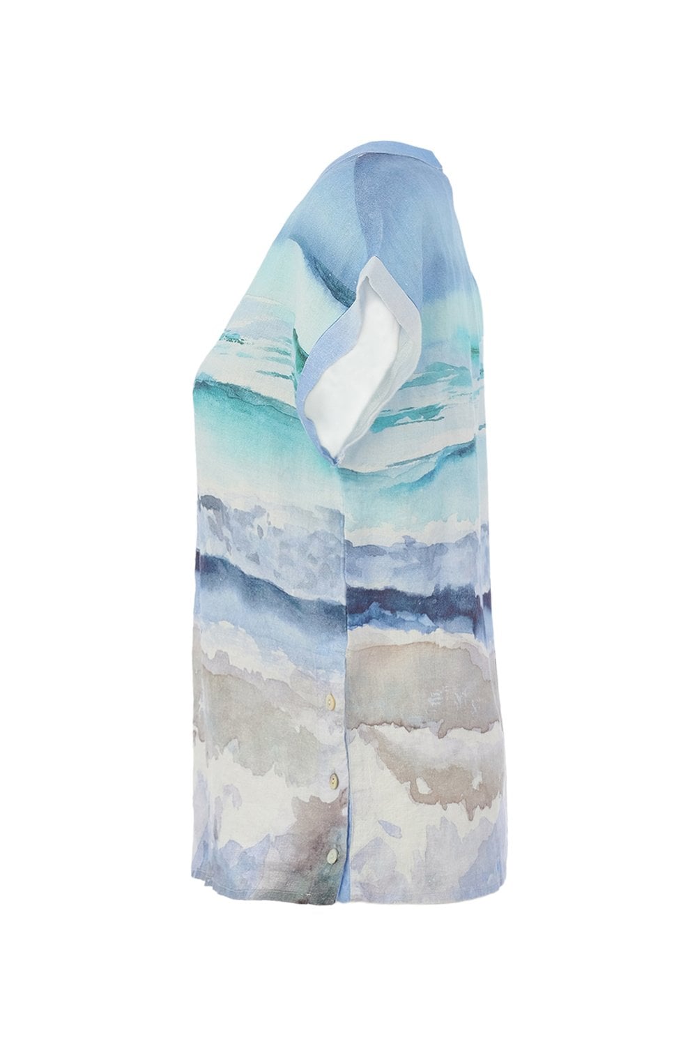 SEESCAPE LINEN TOP | COL=MULTI