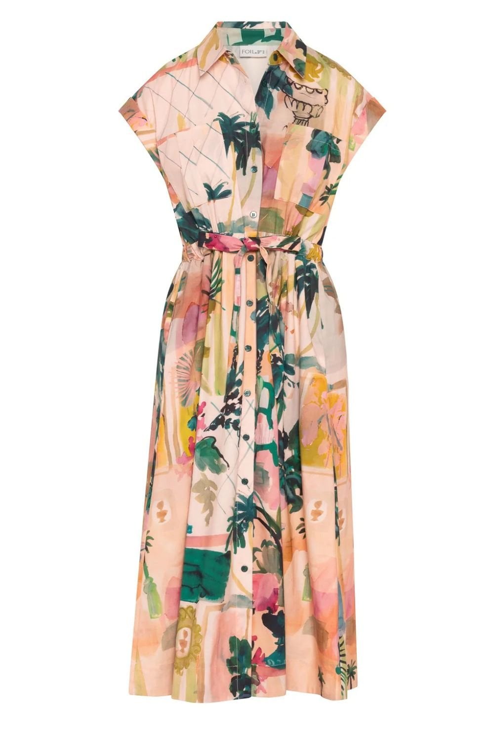 BORN FREE DRESS | COL=ATRIUM