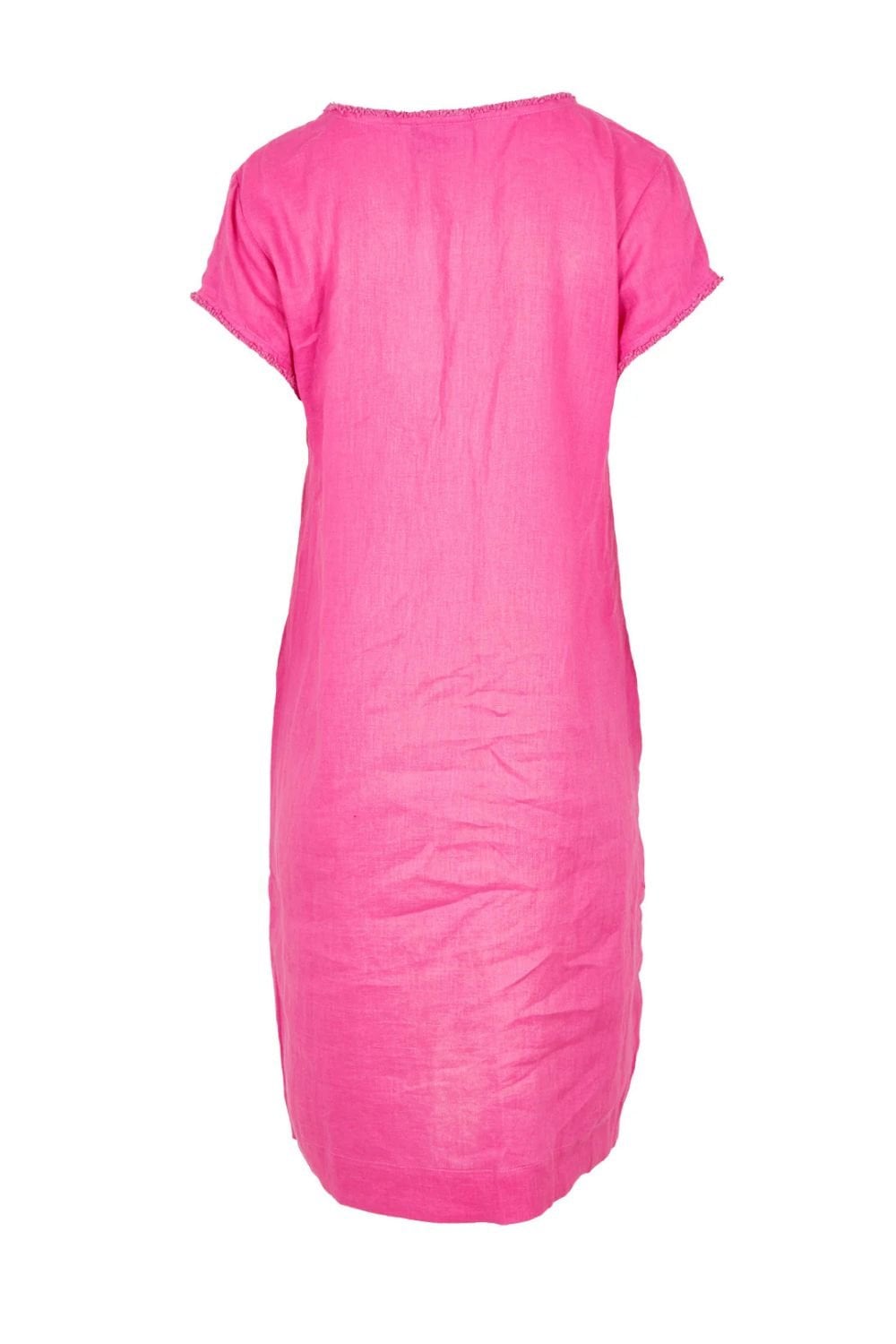 FESTIVAL DRESS | COL=HOT PINK
