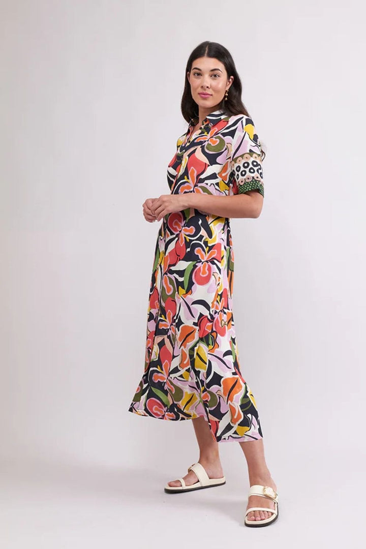 TOP OF THE CLASS DRESS | COL=MULTI