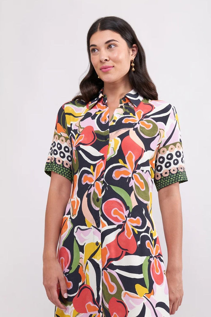 TOP OF THE CLASS DRESS | COL=MULTI