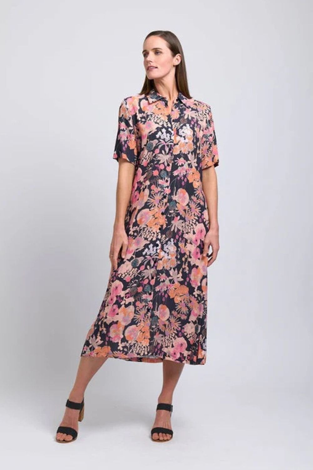 TOP OF THE CLASS WILD FLOWER DRESS | COL=MULTI