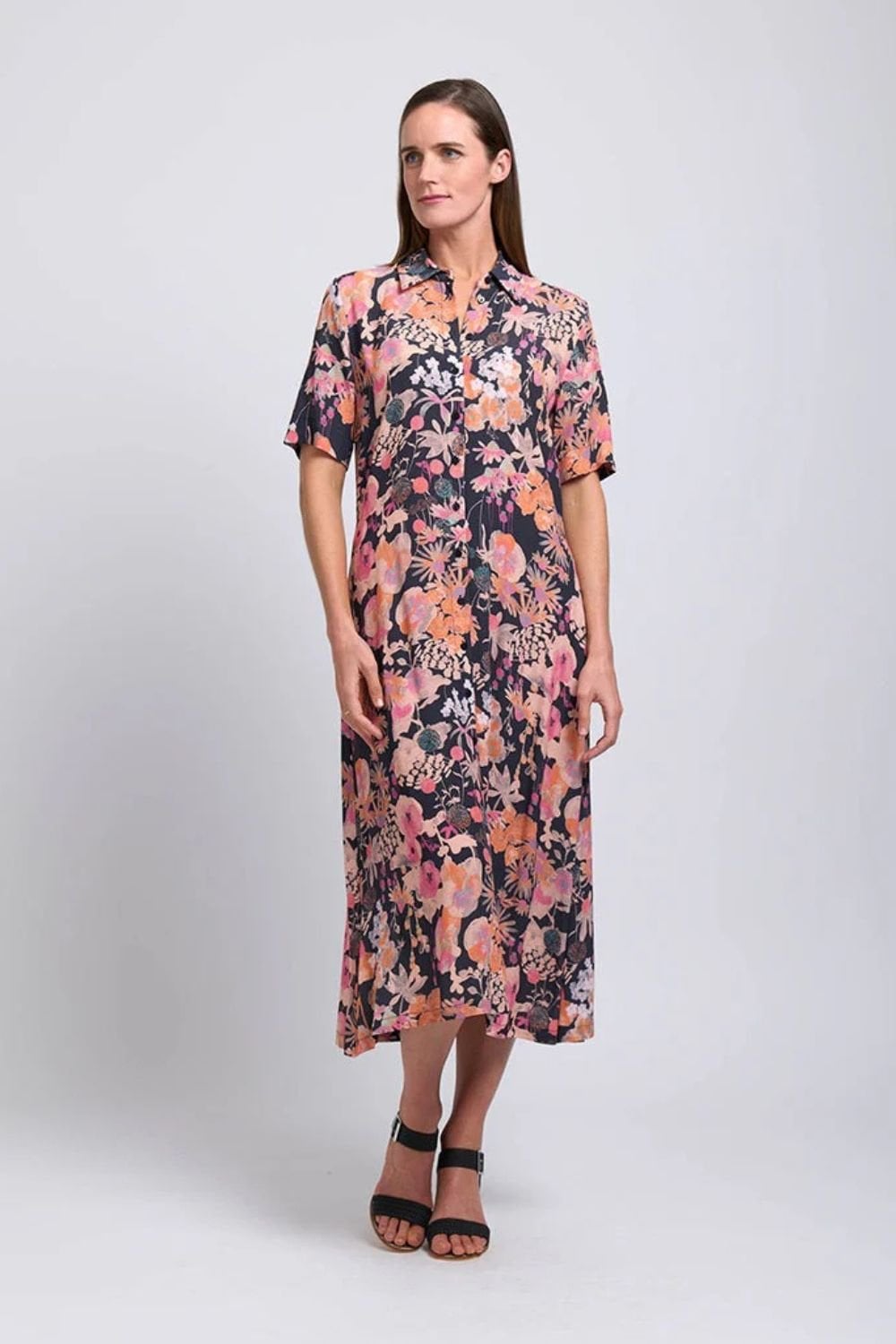 TOP OF THE CLASS WILD FLOWER DRESS | COL=MULTI