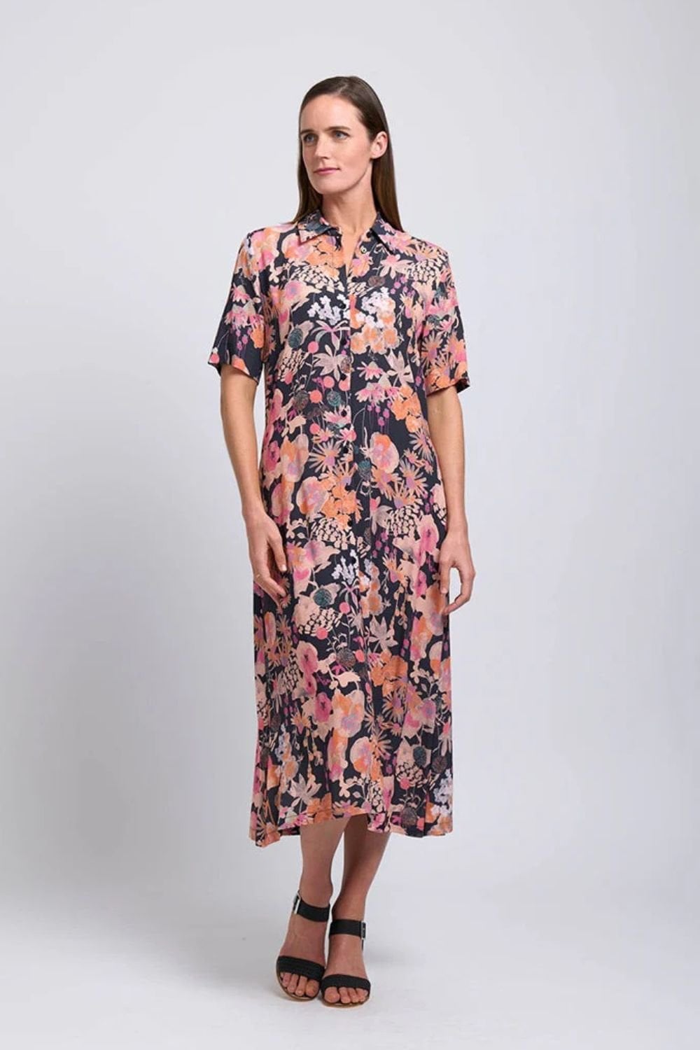 TOP OF THE CLASS WILD FLOWER DRESS | COL=MULTI